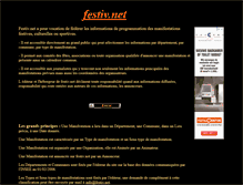 Tablet Screenshot of festiv.net